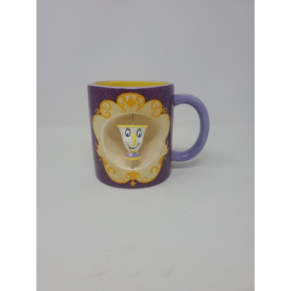 Beauty & The Beast 20oz Ceramic Mug Chip Belle Purple